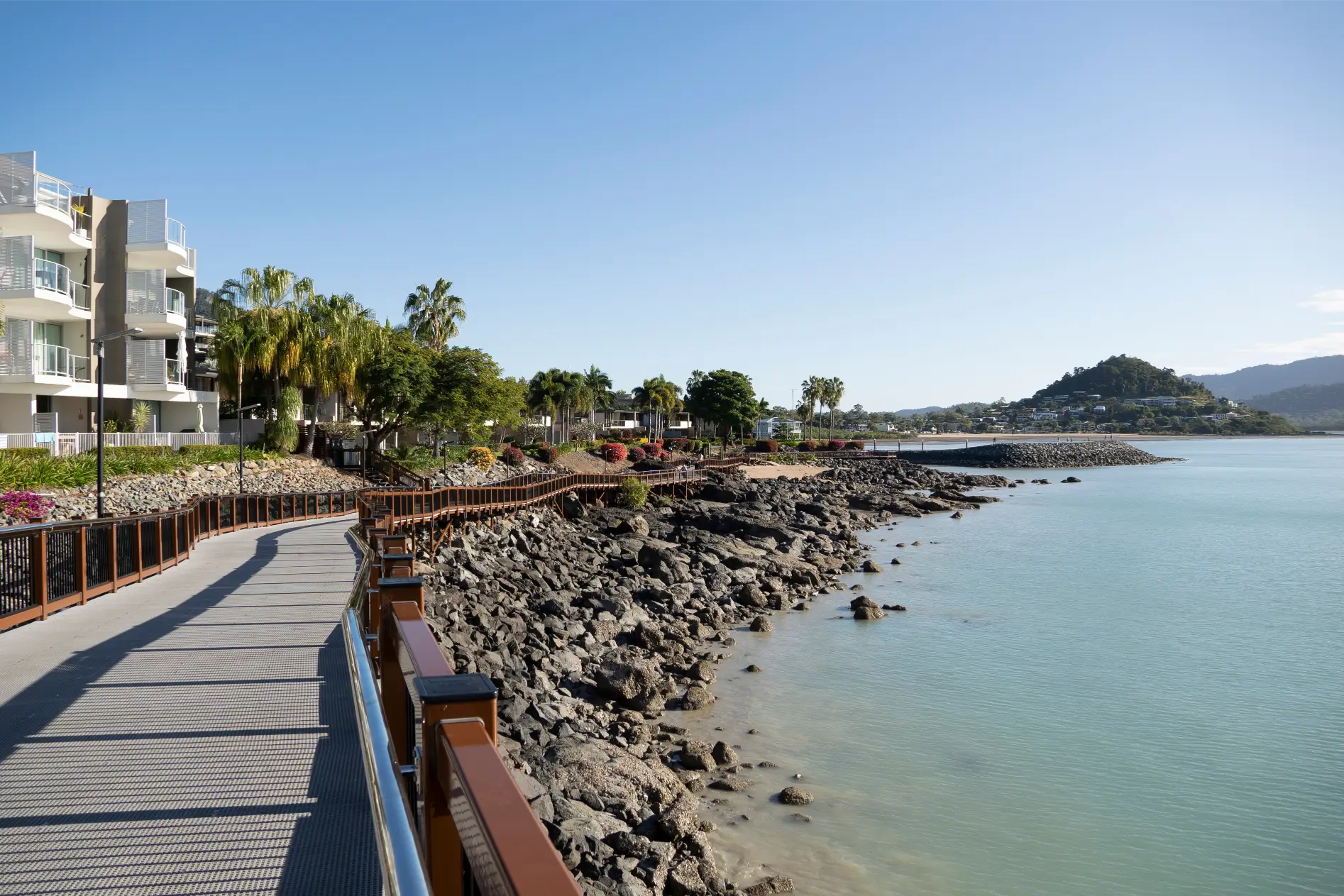 Airlie Beach waterfront in the Whitsundays, serviced by D & B Locksmiths